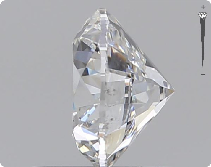 Natural 0.90ct GIA Diamond | Color E | Clarity SI2 | Round Cut | VG EX GD #D10315