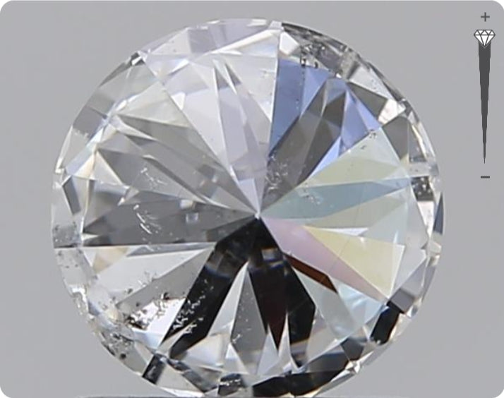 Natural 0.90ct GIA Diamond | Color E | Clarity SI2 | Round Cut | VG EX GD #D10315