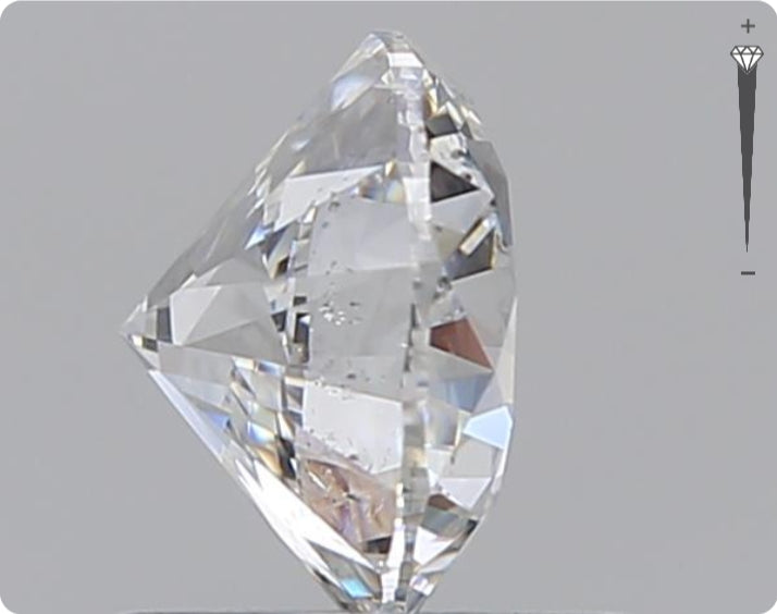 Natural 0.90ct GIA Diamond | Color E | Clarity SI2 | Round Cut | VG EX GD #D10315