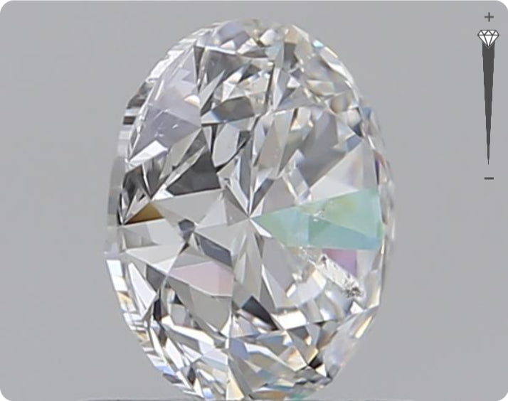 Natural 0.90ct GIA Diamond | Color E | Clarity SI2 | Round Cut | VG EX GD #D10315