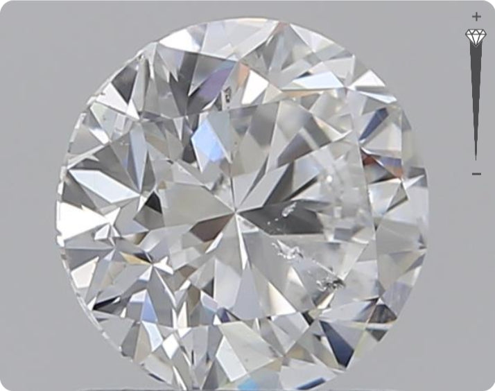 Natural 0.90ct GIA Diamond | Color E | Clarity SI2 | Round Cut | VG EX GD #D10315