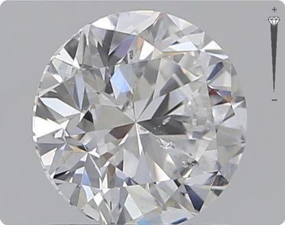 Natural 0.90ct GIA Diamond | Color E | Clarity SI2 | Round Cut | VG EX GD #D10315