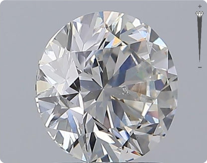 Diamant naturel de 1,51 ct certifié GIA | Couleur D | Pureté SI1 | Taille ronde | EX EX EX #D10319