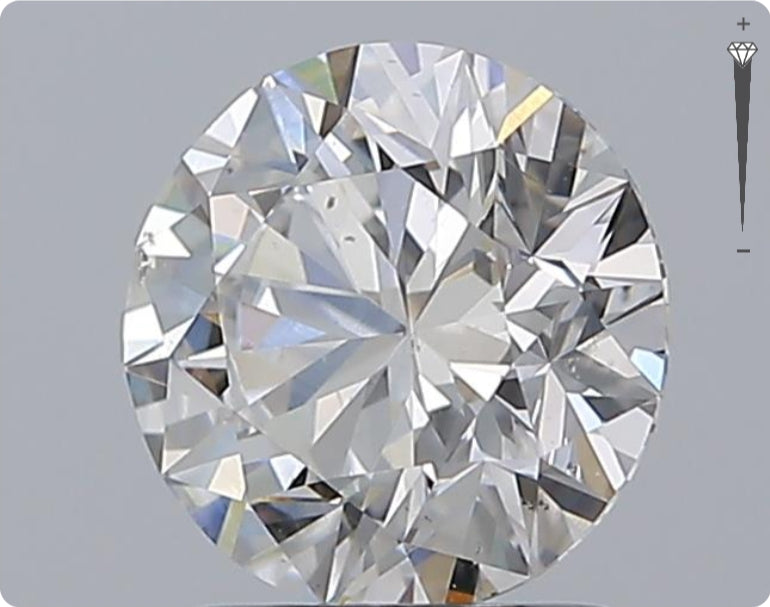 Diamant naturel de 1,51 ct certifié GIA | Couleur D | Pureté SI1 | Taille ronde | EX EX EX #D10319