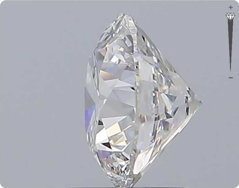Diamant naturel de 1,51 ct certifié GIA | Couleur D | Pureté SI1 | Taille ronde | EX EX EX #D10319