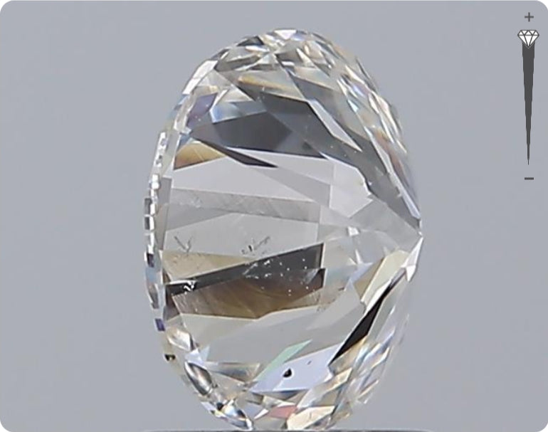 Diamant naturel de 1,51 ct certifié GIA | Couleur D | Pureté SI1 | Taille ronde | EX EX EX #D10319