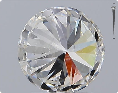 Diamant naturel de 1,51 ct certifié GIA | Couleur D | Pureté SI1 | Taille ronde | EX EX EX #D10319