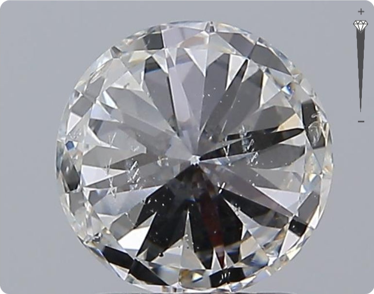Diamant naturel de 1,51 ct certifié GIA | Couleur D | Pureté SI1 | Taille ronde | EX EX EX #D10319