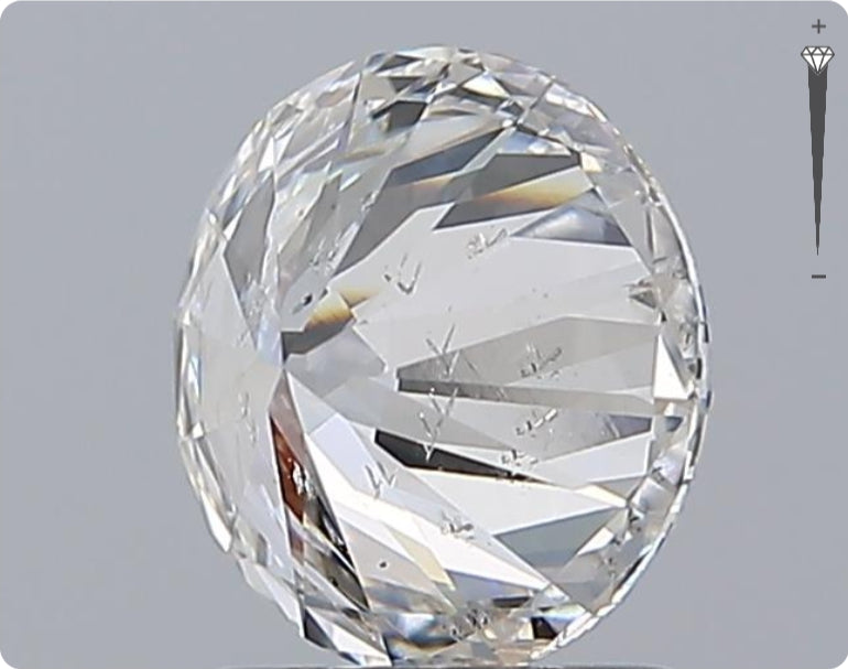 Diamant naturel de 1,51 ct certifié GIA | Couleur D | Pureté SI1 | Taille ronde | EX EX EX #D10319