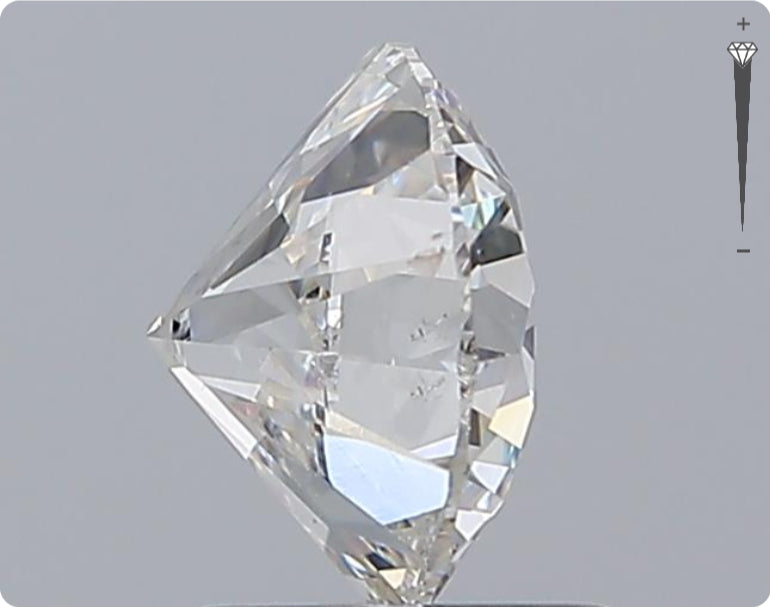 Diamant naturel de 1,51 ct certifié GIA | Couleur D | Pureté SI1 | Taille ronde | EX EX EX #D10319