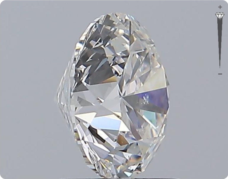 Diamant naturel de 1,51 ct certifié GIA | Couleur D | Pureté SI1 | Taille ronde | EX EX EX #D10319