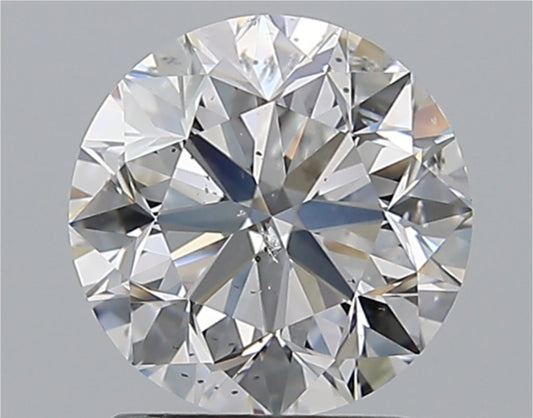 Diamant naturel GIA 2,00ct | Couleur D | Pureté SI2 | Taille ronde | TB EX EX #D10321