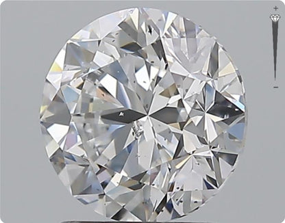 Natural 2.00ct GIA Diamond | Color D | Clarity SI2 | Round Cut | VG EX EX #D10321