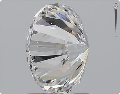 Natural 2.00ct GIA Diamond | Color D | Clarity SI2 | Round Cut | VG EX EX #D10321