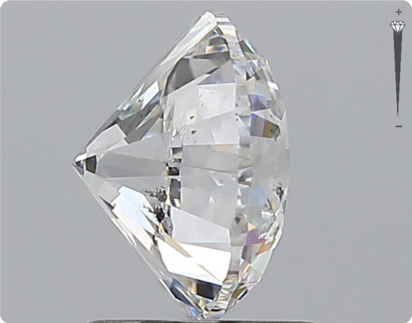 Natural 2.00ct GIA Diamond | Color D | Clarity SI2 | Round Cut | VG EX EX #D10321