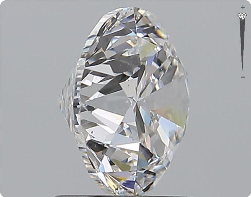 Natural 2.00ct GIA Diamond | Color D | Clarity SI2 | Round Cut | VG EX EX #D10321