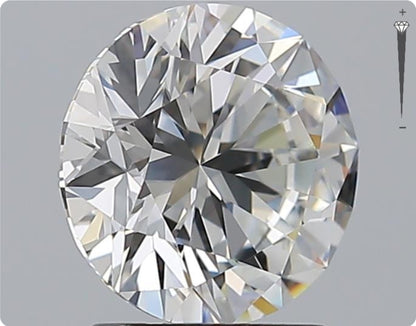Natural 2.01ct GIA Diamond | Color F | Clarity VVS1 | Round Cut | EX EX EX #D10324