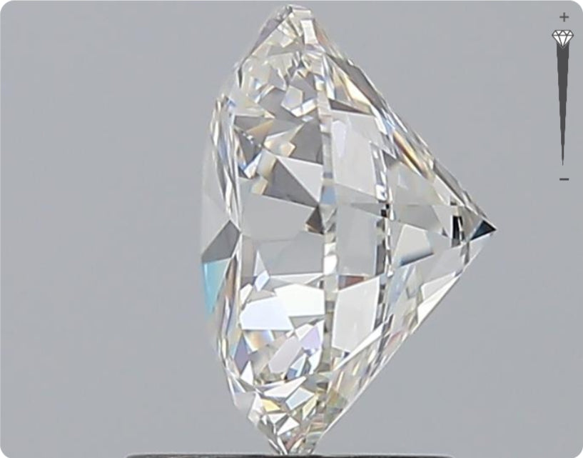 Natural 2.01ct GIA Diamond | Color F | Clarity VVS1 | Round Cut | EX EX EX #D10324