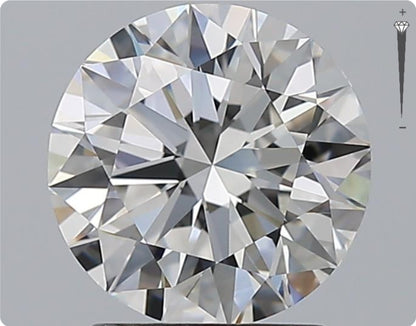 Natural 2.01ct GIA Diamond | Color F | Clarity VVS1 | Round Cut | EX EX EX #D10324