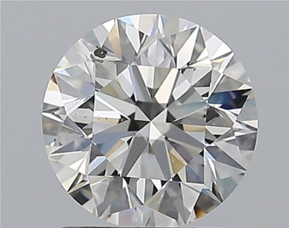 Diamant naturel de 1,51 ct certifié GIA | Couleur G | Pureté SI2 | Taille ronde | EX EX EX #D10327