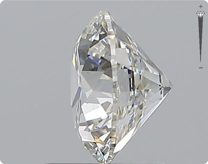Diamant naturel de 1,51 ct certifié GIA | Couleur G | Pureté SI2 | Taille ronde | EX EX EX #D10327