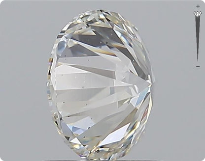 Diamant naturel de 1,51 ct certifié GIA | Couleur G | Pureté SI2 | Taille ronde | EX EX EX #D10327