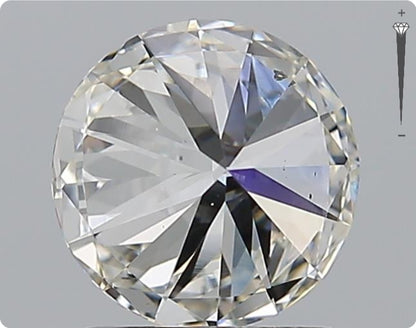 Diamant naturel de 1,51 ct certifié GIA | Couleur G | Pureté SI2 | Taille ronde | EX EX EX #D10327