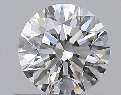 Natural 0.56ct GIA Diamond | Color D | Clarity IF | Round Brilliant Cut | EX EX EX #D10328