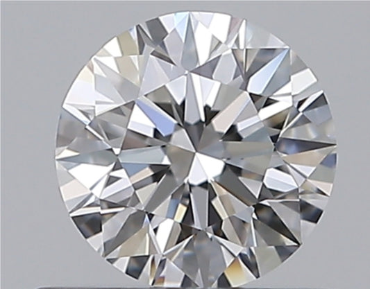 Diamant naturel 0.56ct GIA | Couleur D | Pureté IF | Taille ronde | EX EX EX #D10328