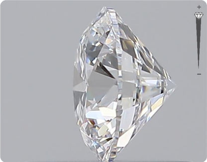 Natural 0.56ct GIA Diamond | Color D | Clarity IF | Round Brilliant Cut | EX EX EX #D10328