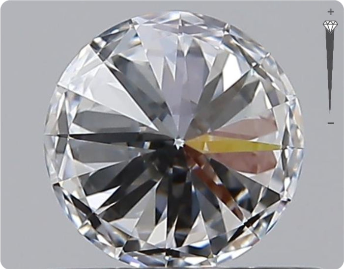 Natural 0.56ct GIA Diamond | Color D | Clarity IF | Round Brilliant Cut | EX EX EX #D10328