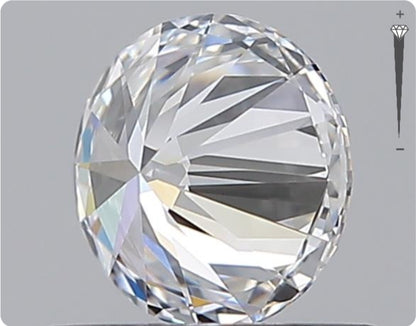 Natural 0.56ct GIA Diamond | Color D | Clarity IF | Round Brilliant Cut | EX EX EX #D10328