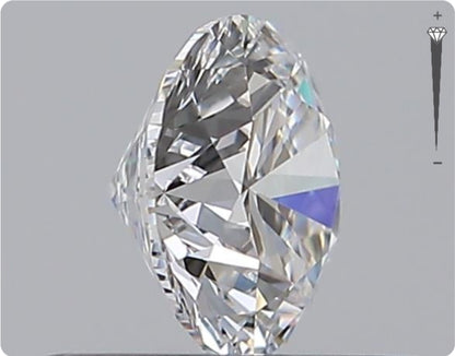 Natural 0.56ct GIA Diamond | Color D | Clarity IF | Round Brilliant Cut | EX EX EX #D10328