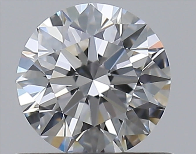 Natural 0.57ct GIA Diamond | Color D | Clarity IF | Round Brilliant Cut | EX EX EX #D10329