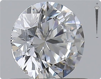 Natural 0.57ct GIA Diamond | Color D | Clarity IF | Round Brilliant Cut | EX EX EX #D10329