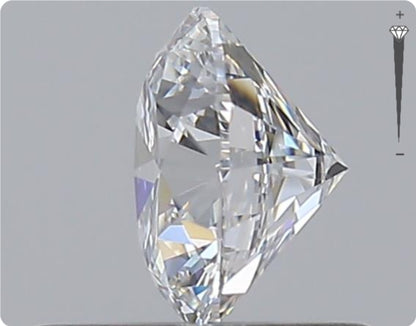 Natural 0.57ct GIA Diamond | Color D | Clarity IF | Round Brilliant Cut | EX EX EX #D10329