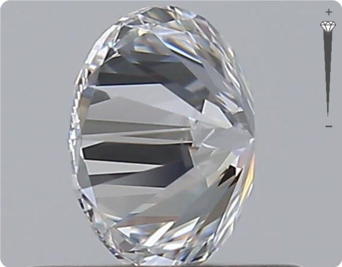 Natural 0.57ct GIA Diamond | Color D | Clarity IF | Round Brilliant Cut | EX EX EX #D10329