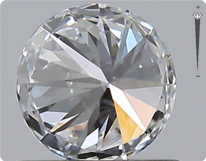 Natural 0.57ct GIA Diamond | Color D | Clarity IF | Round Brilliant Cut | EX EX EX #D10329