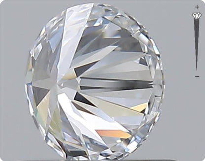 Natural 0.57ct GIA Diamond | Color D | Clarity IF | Round Brilliant Cut | EX EX EX #D10329