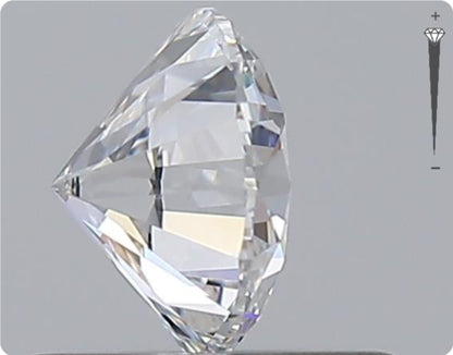 Natural 0.57ct GIA Diamond | Color D | Clarity IF | Round Brilliant Cut | EX EX EX #D10329