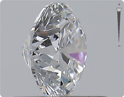 Natural 0.57ct GIA Diamond | Color D | Clarity IF | Round Brilliant Cut | EX EX EX #D10329