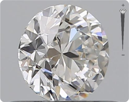 Natural 0.50ct GIA Diamond | Color D | Clarity VS1 | Round Cut | VG EX VG #D10330