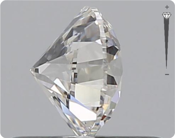Natural 0.50ct GIA Diamond | Color D | Clarity VS1 | Round Cut | VG EX VG #D10330