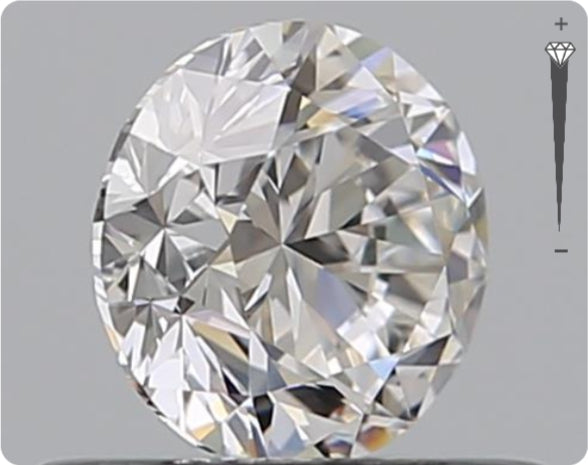 Natural 0.50ct GIA Diamond | Color D | Clarity VS1 | Round Cut | VG EX VG #D10330