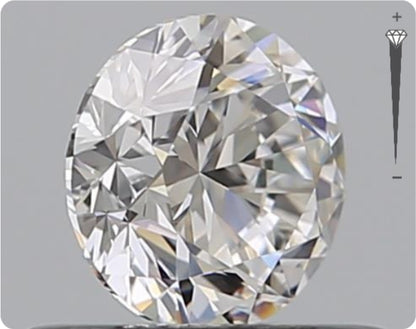 Natural 0.50ct GIA Diamond | Color D | Clarity VS1 | Round Cut | VG EX VG #D10330