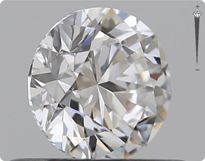 Natural 0.50ct GIA Diamond | Color D | Clarity IF | Round Brilliant Cut | VG VG VG #D10335