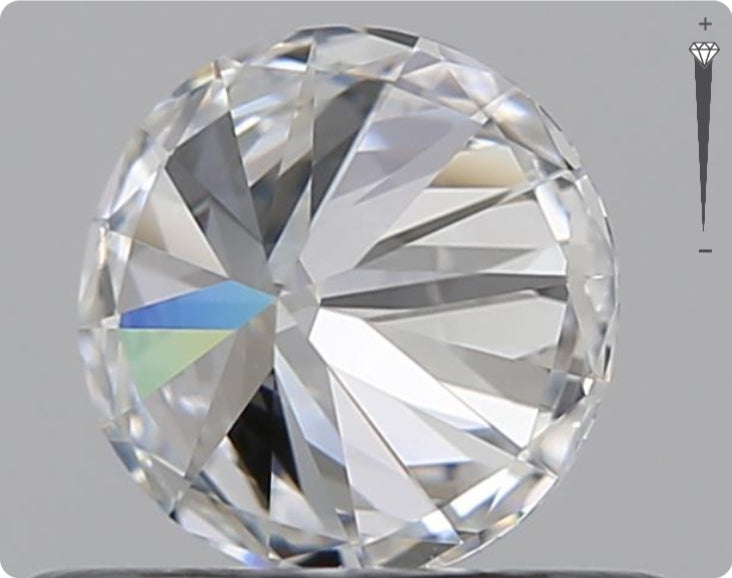 Natural 0.50ct GIA Diamond | Color D | Clarity IF | Round Brilliant Cut | VG VG VG #D10335