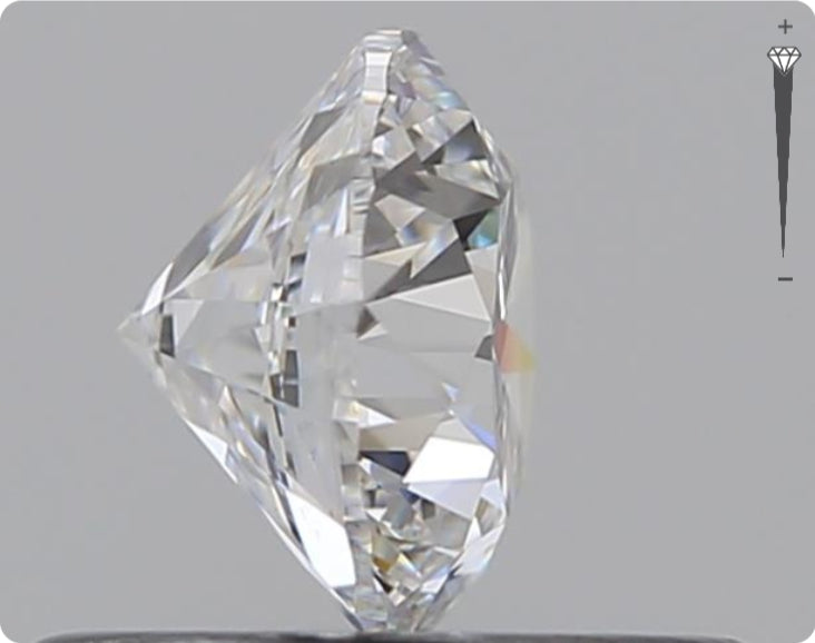 Natural 0.50ct GIA Diamond | Color D | Clarity IF | Round Brilliant Cut | VG VG VG #D10335