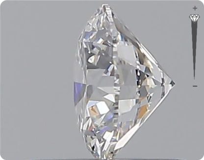 Natural 0.51ct GIA Diamond | Color D | Clarity VS1 | Round Cut | EX EX EX #D10345