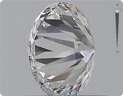 Natural 0.51ct GIA Diamond | Color D | Clarity VS1 | Round Cut | EX EX EX #D10345